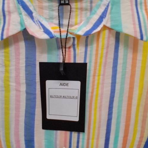WOMEN'S BARILOCHE STRIPED SHIRT - SMALL / MEDIUM - 38 - MULTICOLOUR (STYLE : AIDE) image 5
