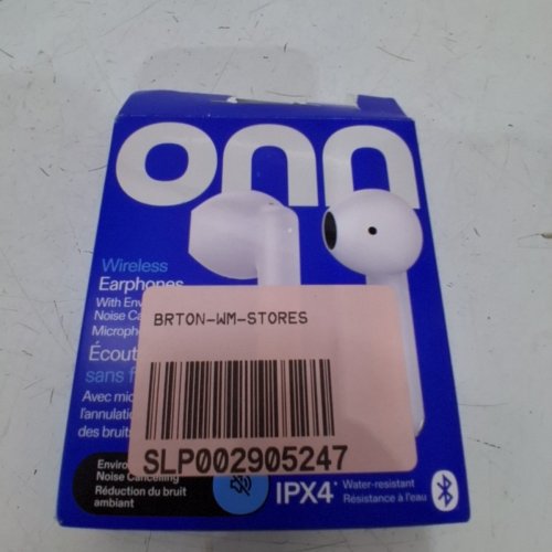 ONN WIRELESS IN-EAR EARPHONES WITH ENVIRONMENTAL NOISE CANCELLATION - 22 HOUR CHARGE - WHITE image 5