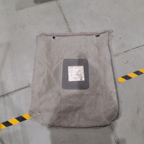 UPS REUSABLE NETWORK CONTAINER PLASTIC MESH ZIPPER BAG image 2
