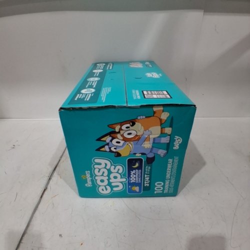 100PK PAMPERS EASY UPS PULL ON TRAINING UNDERWEAR - 3T/4T - BLUEY image 2