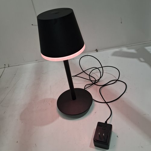 PHILIPS HUE GO PORTABLE TABLE LAMP - BLACK - (MODEL: 929003128701) image 3