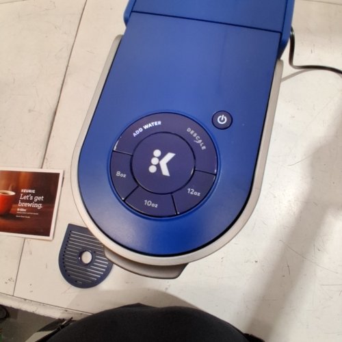 KEURIG K-SLIM SINGLE SERVE COFFEE MAKER - TWILIGHT BLUE (MODEL: K900) image 5
