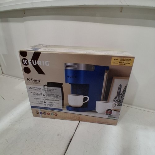 KEURIG K-SLIM SINGLE SERVE COFFEE MAKER - TWILIGHT BLUE (MODEL: K900) image 6