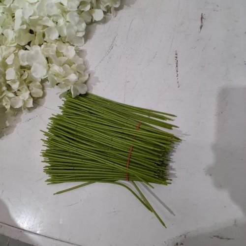 ~100PK ARTIFICIAL FLOWERS REAL LOOKING FLOWERS WITH STEMS - WHITE image 5