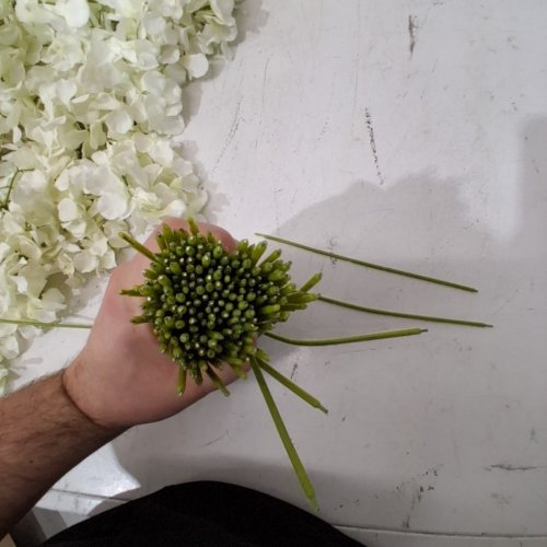 ~100PK ARTIFICIAL FLOWERS REAL LOOKING FLOWERS WITH STEMS - WHITE image 6