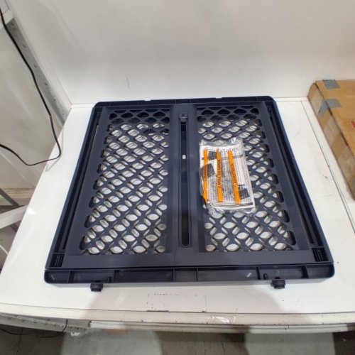 NORTH STATES TODDLEROO SUPERGATE CLASSIC 2-IN-1 PLASTIC SAFETY GATE - 26" X 26" - 42" - BLACK (MODEL: 8626C_868626) image 2