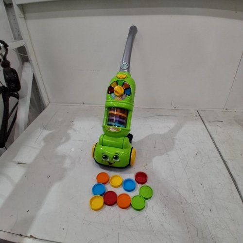 LEAP FROG PICK UP & COUNT VACUUM TOY WITH LIGHTS & SOUNDS - GREEN (MODEL: 6110) image 4