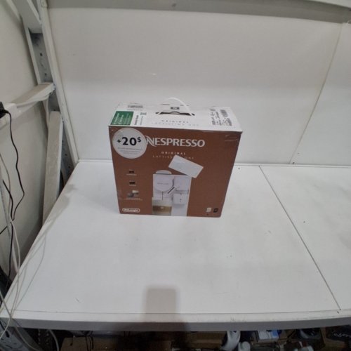 NESPRESSO BY DELONGHI LATTISSIMA ONE TOUCH ESPRESSO MACHINE WITH ONE TOUCH FRESH MILK SYSTEM - 120V - PORCELAIN WHITE - (MODEL: EN510WCA) image 11