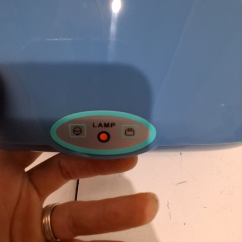 KABBAS ELECTRIC HEATED LEAKPROOF LUNCH BOX FOR HOME/CAR - 1.5 L - BLUE/TEAL image 2
