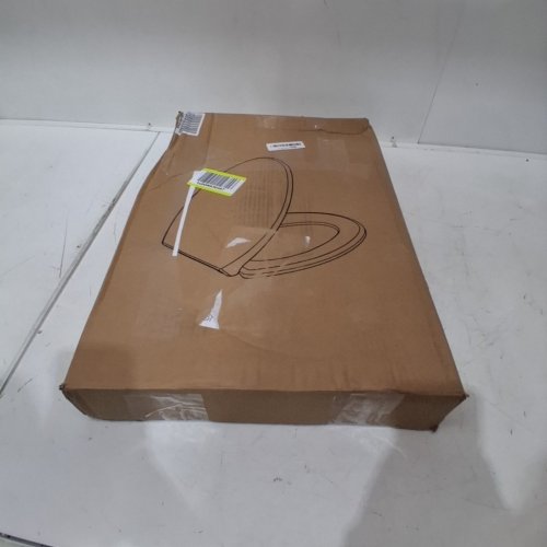 AOLALA SOFT CLOSE D SHAPED TOILET SEAT - 17.75" - WHITE (MODEL: AOLALA-MTG01) image 5