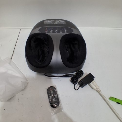KNQZE DEEP KNEADING SHIATSU FOOT MASSAGER WITH REMOTE - BLACK (MODEL: KF7) image 3