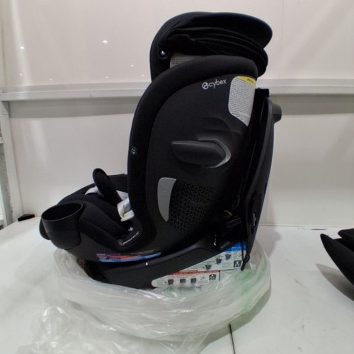 CYBEX GOLD CALLISTO G 360 ROTATING CONVERTIBLE CAR SEAT WITH SAFETY PROTECTION SYSTEM - 120LBS MAX - MOON BLACK (MODEL: 524000600) image 5