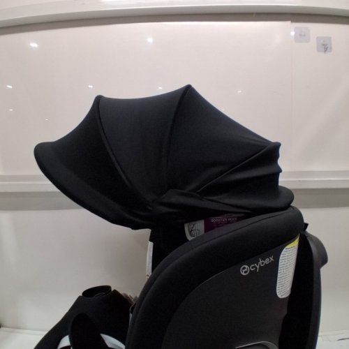 CYBEX GOLD CALLISTO G 360 ROTATING CONVERTIBLE CAR SEAT WITH SAFETY PROTECTION SYSTEM - 120LBS MAX - MOON BLACK (MODEL: 524000600) image 6