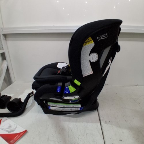 BRITAX POPLAR CLICK TIGHT CONVERTIBLE REAR AND FRONT FACING CAR SEAT - 40LB REAR FACING MAX LOAD / 65LB FRONT FACING MAX LOAD - STONE ONYX / BLACK GREY (MODEL: E1C963M) image 7