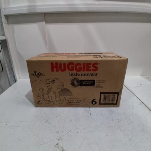 108PK HUGGIES® LITTLE MOVERS DIAPERS - SIZE 6 image 2