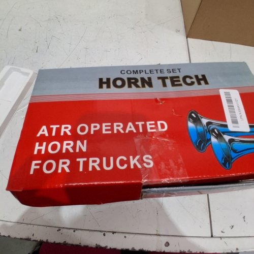 ATR OPERATED AIR HORN KIT FOR TRUCKS - CHROME image 2