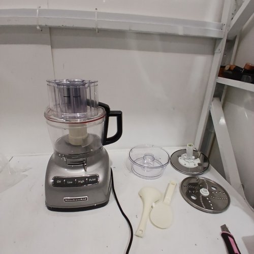 KITCHENAID FOOD PROCESSOR - 11-CUP FOOD PROCESSOR WITH EXACTSLICE - CONTOUR SILVER (MODEL: KFP1333) image 4