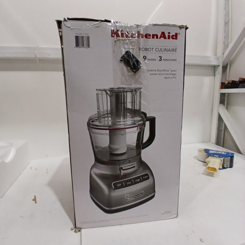 KITCHENAID FOOD PROCESSOR - 11-CUP FOOD PROCESSOR WITH EXACTSLICE - CONTOUR SILVER (MODEL: KFP1333) image 9