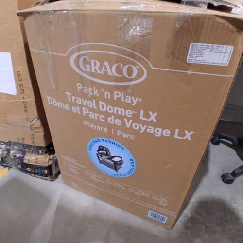 GRACO PACK 'N PLAY TRAVEL DOME LX PLAYARD - 23" X 12.4" X 32.2" - ASHLAND (MODEL: 2165735) image 3