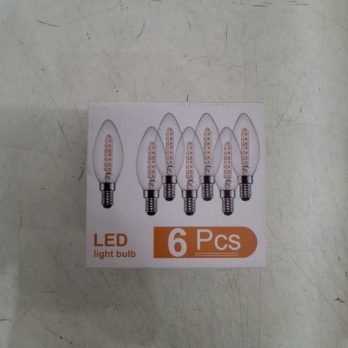 6PK LED DIMMABLE EDISON BULBS - E12 - 3000K - 8W image 3