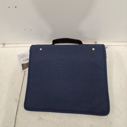 HILROY DOUBLE BOOSTER D-RING ZIPPER BINDER WITH MULTIPLE POCKETS & PEN HOLDERS - 2" - NAVY (MODEL: 4304982) image 3