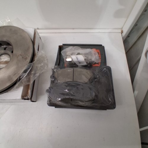8PC CMX REAR BRAKE DRUMS FRONT DISC BRAKE ROTOR AND FRONT CERAMIC BRAKE PADS FOR VARIOUS MODELS (MODEL: CMX-D1035/8-9781/8-580212) image 7