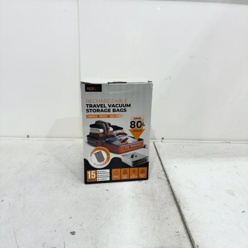 16PC PACKNEST VACUUM STORAGE BAGS - 6 SMALL, 5 MEDIUM, 4 LARGE image 2