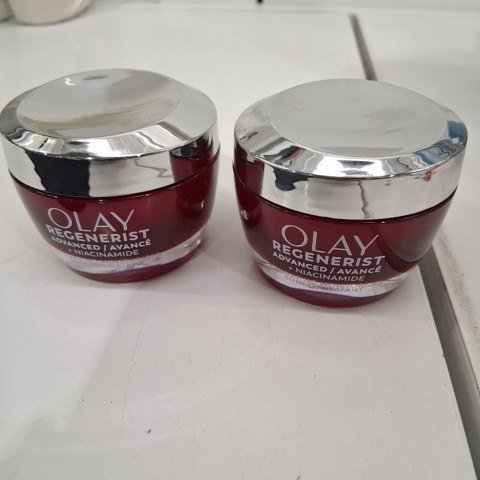 2PK OLAY REGENERIST ADVANCED CREAM FACE MOISTURIZER + NIACINAMIDE, FRAGRANCE FREE - 50ML image 2