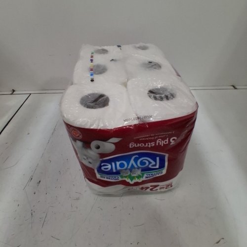12PK ROYALE 3-PLY STRONG TOILET PAPER - 24 ROLLS EQUIVALENT image 3