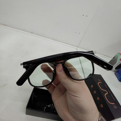 AI SMART WIRELESS BLUETOOTH SUNGLASSES - BLACK (MODEL: M03) image 4