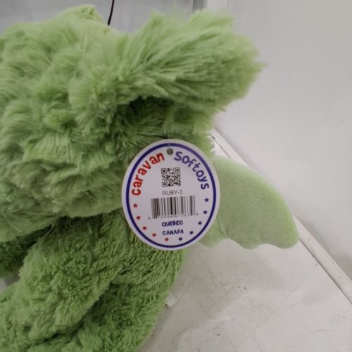 CARAVAN SOFT TOYS PLUSH DRAGON TOY - GREEN (STYLE: RUBY-3) image 2
