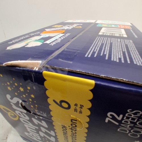 72PK PAMPERS ZZZ NIGHTTIME OVERNIGHT PROTECTION DIAPERS - SIZE 6 (35+ LBS) image 3