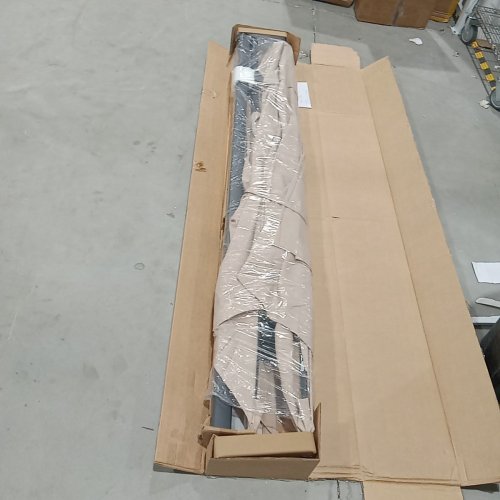 COSTWAY ALUMINUM OFFSET PATIO UMBRELLA - 8.5FT X 9.5FT - BEIGE (MODEL: NP10888) image 2