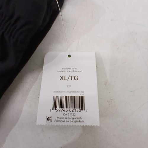 MEN'S EXPLORER PANTS - EXTRA LARGE - BLACK image 2