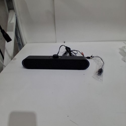 SADA USB POWERED COMPUTER SOUNDBAR SPEAKER - 3.5 MM AUX - BLACK (MODEL: V-183) image 4