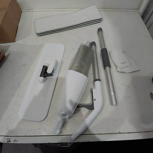 WET/DRY LIGHTWEIGHT SPRAY MOP - GRAY / WHITE image 2