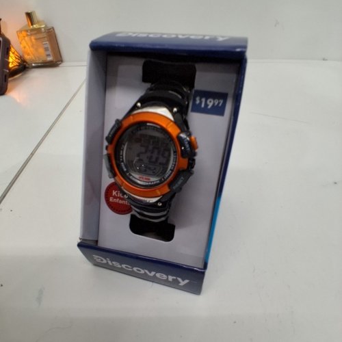 KIDS DISCOVERY DIGITAL SPORT WATCH - 35 MM- BLACK AND ORANGE (MODEL: DSC513C) image 4