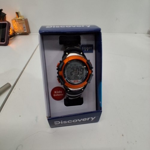 KIDS DISCOVERY DIGITAL SPORT WATCH - 35 MM- BLACK AND ORANGE (MODEL: DSC513C) image 5