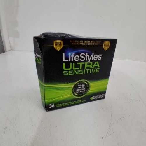 36PK LIFESTYLES ULTRA SENSITIVE NAUTRAL FEELING LATEX CONDOMS image 2
