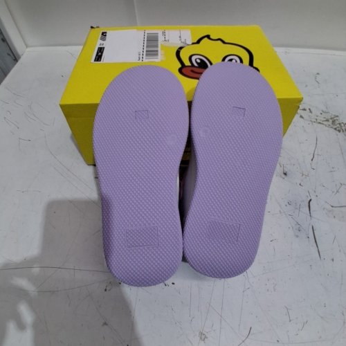 TODDLER'S BABAYA SKATE / CASUAL SNEAKERS WITH NON-SLIP SOLES - SIZE 1.5 - LAVENDER (STYLE : 00754147465559) image 3