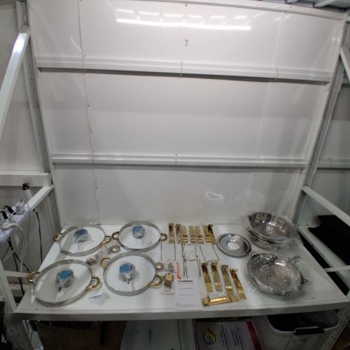 4PK CAMMOO CHAFING STAINLESS STEEL FOOD WARMER DISHES FOR BUFFET - 6QT (MODEL: NT-CG404) image 2