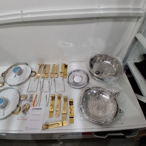 4PK CAMMOO CHAFING STAINLESS STEEL FOOD WARMER DISHES FOR BUFFET - 6QT (MODEL: NT-CG404) image 3
