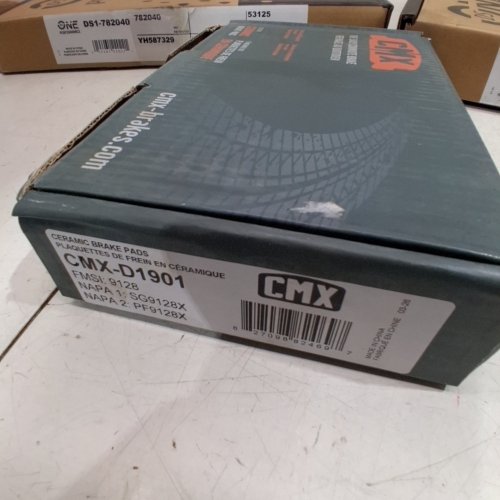 DS ONE PERFORMANCE CERAMIC BRAKE ROTORS AND BRAKE PADS (MODEL: DS1-782040; CMX-D1901) image 3
