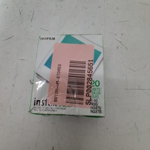 2 (20PK) FUJIFILM INSTAX CAMERA SQUARE INSTANT FILM EXPOSURE SHEETS - IMAGE SIZE 6.2" X 6.2" - (MODEL: 2K00465) image 3