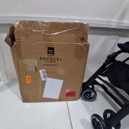 GB POCKIT + ALL TERRAIN FOLDABLE STROLLER - VELVET BLACK (MODEL: 619000537) image 4