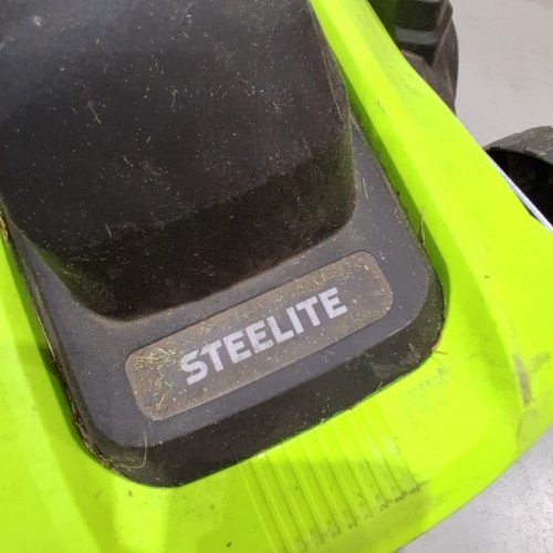 STEELITE CORDED ELECTRIC LAWN MOWER WITH 5-POSITION HEIGHT ADJUSTMENT-14" - 1300W WITH 30 L GRASS COLLECTION BAG-GREEN/BLACK-(MODEL:597) image 5