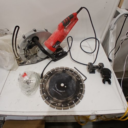 MAXXT CONCRETE CUTTER - 120 V, 15A, 14" BLADE, 5" MAX CUTTING DEPTH, 4300 RPM - RED (MODEL: MCS2600) image 4