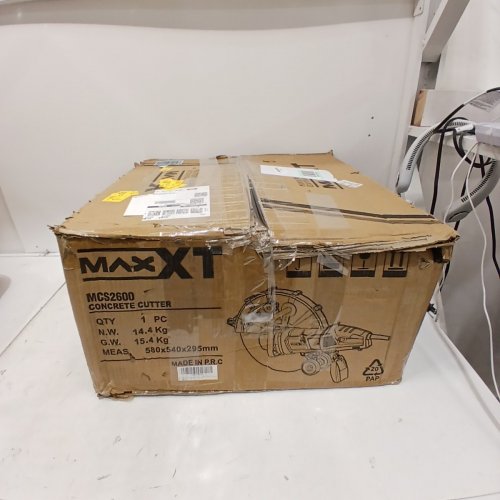 MAXXT CONCRETE CUTTER - 120 V, 15A, 14" BLADE, 5" MAX CUTTING DEPTH, 4300 RPM - RED (MODEL: MCS2600) image 6