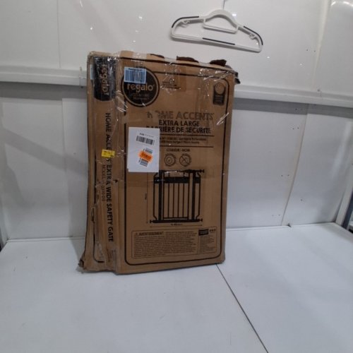 REGALO EASY STEP 49" EXTRA WIDE BABY GATE - 30"X49" - PLATINUM (MODEL: 1164 EP DS) image 3