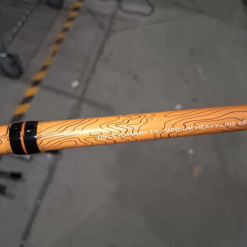 ZEBCO BILL DANCE ROD AND REEL SPINCAST COMBO - 7FT - MEDIUM HEAVY (MODEL:D SLC701MHH) image 2